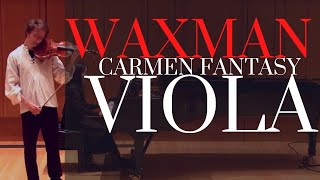 WAXMAN CARMEN FANTASY, VIOLA EDITION- Wilhelm Magner