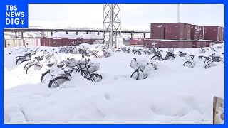 再び強い寒波が…“居座り”予報で日本海側中心に大雪続く、スリップ事故相次ぐ｜TBS NEWS DIG