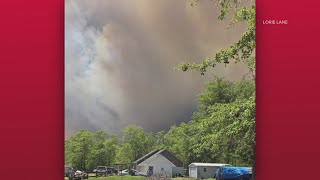 Firefighters battling multiple wildfires in Brantley County and elsewhere