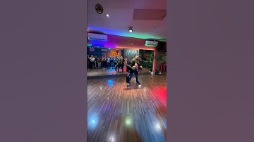 Reggie and Melitza teaching different kinds of dips during salsa! 🫶🏼🔥 #ReggieandMelitza #Dips