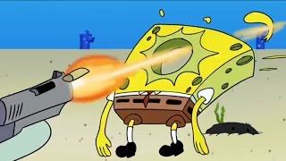 The emoji movie trailer but every time it's cringy spongebob gets shot