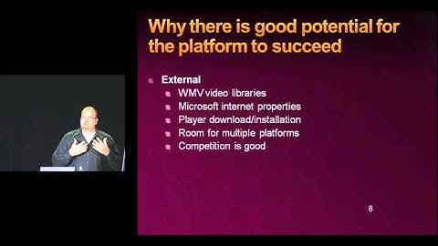 MIX08 The Business of Microsoft Silverlight