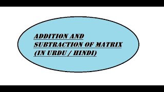 Addition And Subtraction OF 2D Array Matrix