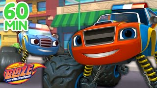 Blaze Transforms Into a Fire Fighter, Police Officer & More!  | Blaze and the Monster Machines