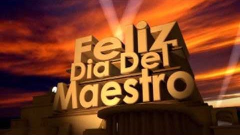 Feliz Dia Del Maestro
