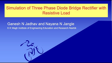 Simulation of three phase Rectifier