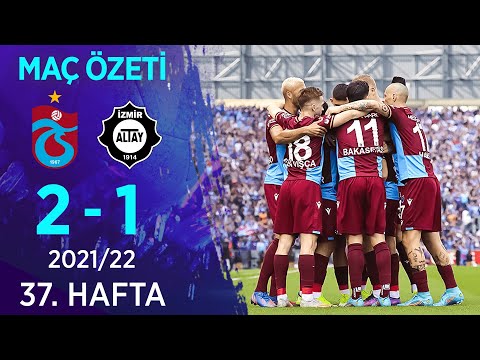 Trabzonspor 2-1 Altay MAÇ ÖZETİ | 37. Hafta - 2021/22