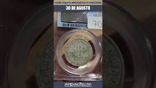 Pieza Escasa Y De Relevancia Histórica, 10 Mark Utilizada En El Gueto De Litzmannstadt, Polonia.