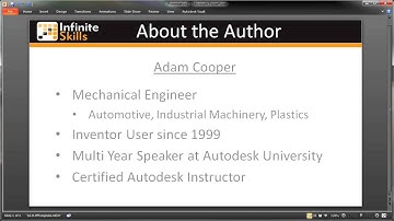 Autodesk Inventor 2014 Tutorial | About The Author