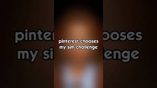 Pinterest chooses my Sim #sims4 #thesims4 #sims #thesims #cas #sims4cas #simscas #sims4cc #pinterest