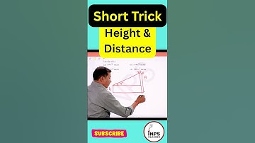 Short Trick to Solve Height & Distance | NIMCET PYQ by Nitin Agrawal