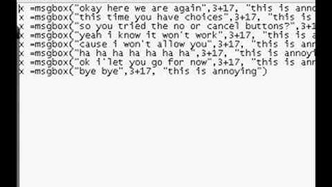 Make Pop-up Boxes (VBScript)
