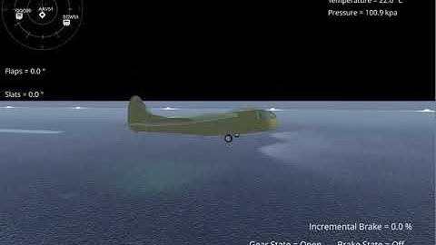 Silantro Unity3d Flight Simulator : CG-4 Hadrian Glider First Test