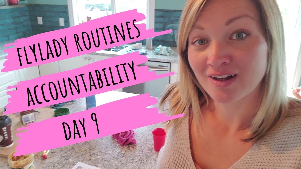 Day 9 | Flylady Routines Accountability - YouTube