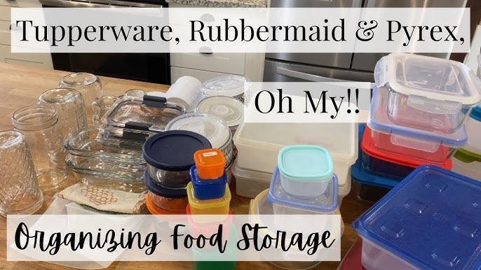 Organize Plastic Food Containers and Find the Lids! 