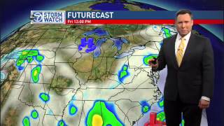 Thursday evening forecast - April 16, 2015