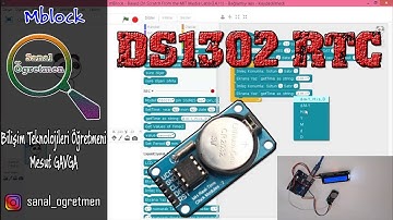 Mblock ile DS1302 RTC Modül Kullanımı