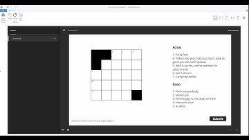 Creating a Crossword Puzzle Interaction in Articulate Storyline 360