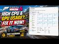 Forza Horizon 6 High CPU & GPU Usage? Fix It NOW! (Boost Performance & Stability Guide)