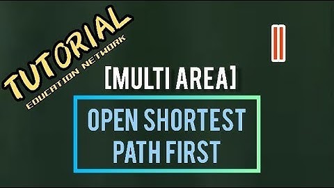 Cara konfigurasi OSPF (multi area) dengan GNS 3