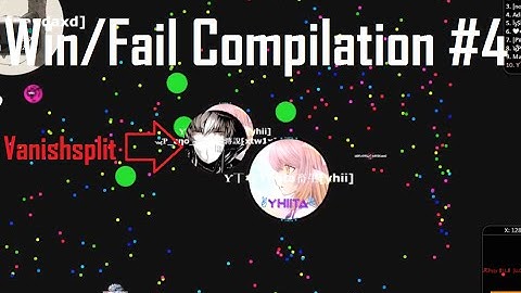 Gota.io Win/Fail #4 - VANISH SPLIT, INVERSE CANNONSPLIT AND MORE