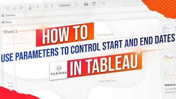 How to Create Start and End Date Filter Option Using Parameter in Tableau