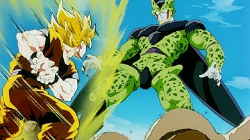Dragon Ball Z Budokai 4 v0.5 Project - Super Saiyan Goku (Me) Vs Perfect Form Cell (CPU)