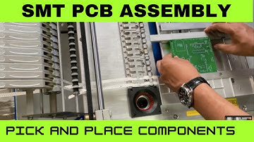Table Top SMT Pick and Place PCB machine || PCB Assembly Process | PCB component Mounting, Soldering