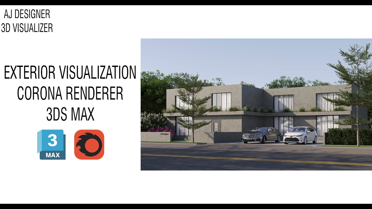 Exterior Lighting in 3Ds Max + Corona Renderer Architectural ...