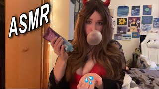 ASMR - Bubble Gum Chewing and Random Trigger Assortment w/ Lotion Sounds 🧴 