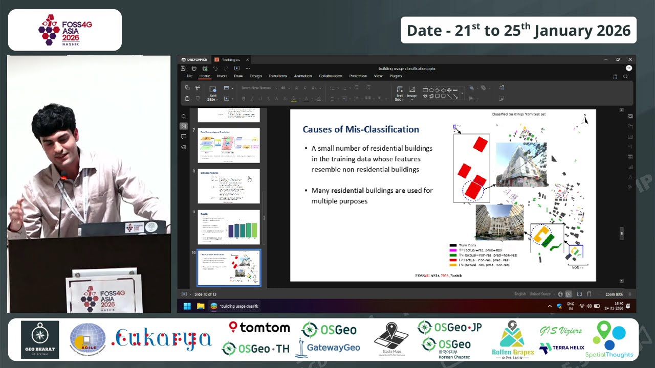 FOSS4G Asia 2026 | Mixed-Use Matters: Revisiting Building Function Classification for Indian Cities