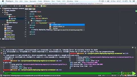 05   Building the BrowserSync and SASS Workflow