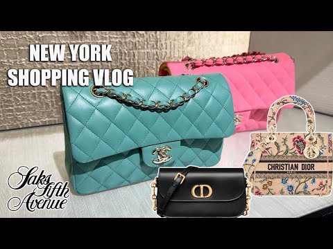 NEW YORK LUXURY SHOPPING 🚕 CHANEL 🚕 THE ROW 🚕 GUCCI 🚕 FENDI 🚕 DIOR 🚕 LV 🚕 LORO PIANA + MORE at Saks