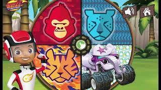 Blaze and the Monster Machines: Wild Wheels PATTERN GAME Escape to Animal Island!