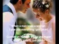 When a man loves a woman - Michael Bolton (lyrics in English and Spanish)