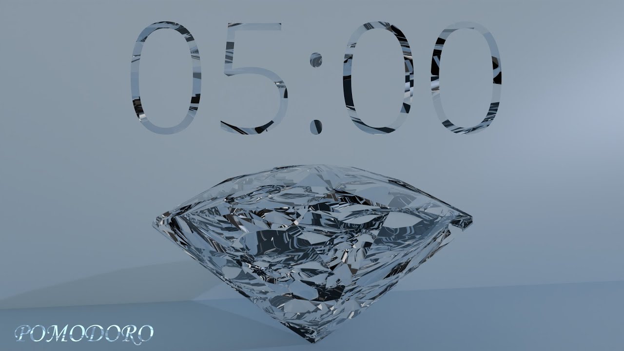 5 Minute Timer - Study - Work - Deep Focus - Countdown Timer - No Music ...