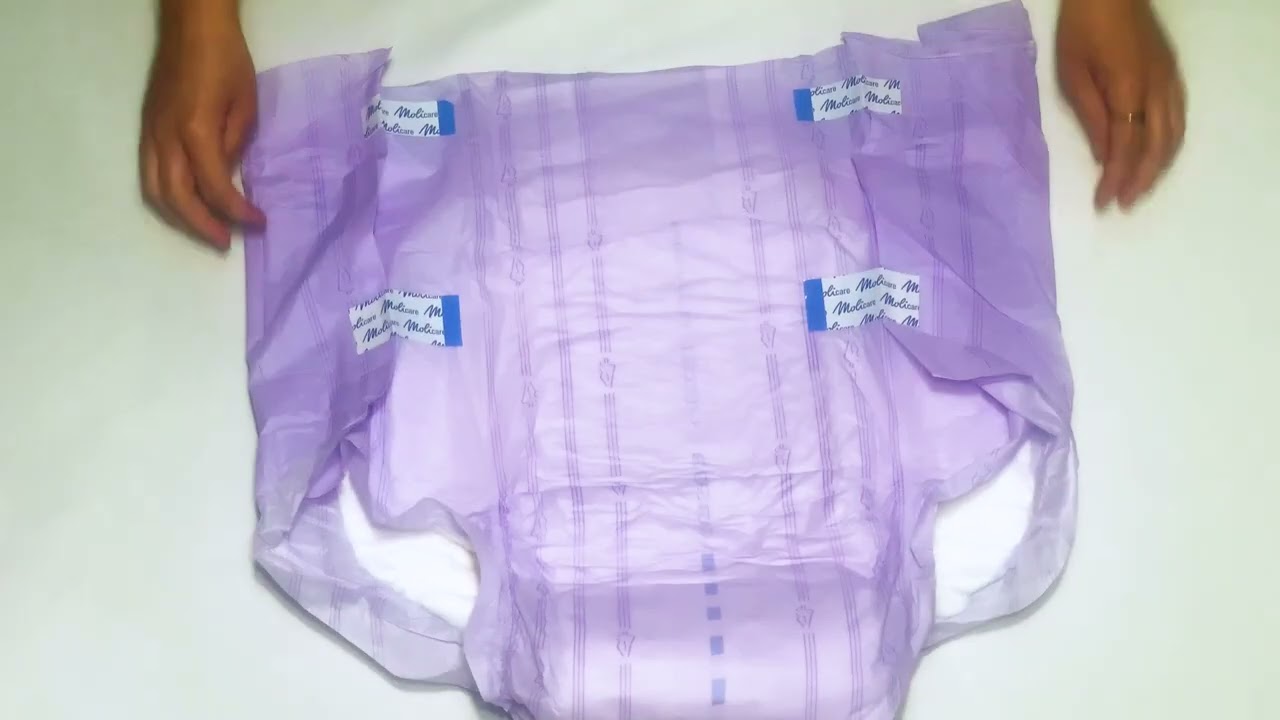 Vintage MoliCare Super Plus | ASMR | Original Purple | High Quality Mic