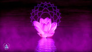 Crown Chakra Peaceful Healing Meditation Music | Crystal Singing Bowl | “Flute & Water”- Series