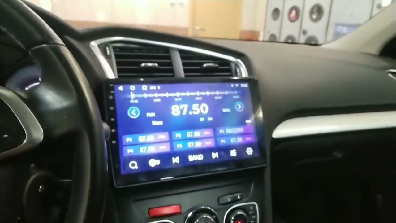 CITROEN C4 2017 Магнитола Unison B4(4/32Gb) установка и обзор - YouTube