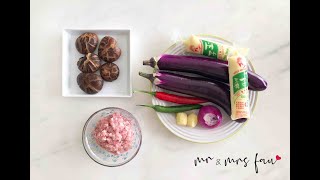 Eggplant Tofu Clay Pot | 茄子豆腐煲 | Mr \& Mrs Fau\/贺家团圆