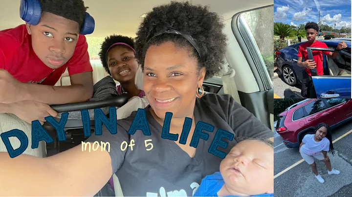 Day In A Life Of Mom Of 5 | Vlog #1 | VatriceGeorge