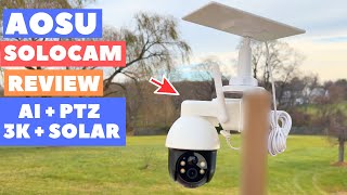 AOSU SolarCam D1 SE Review | 3K, PTZ, Ai Powered Security Camera