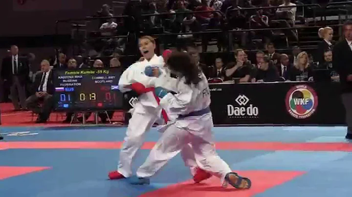 Nika KADZOVA of Russia vs Amy Connell of Scotland ...