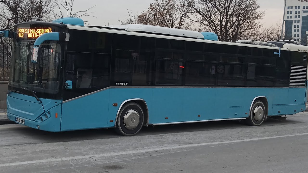 Otokar kent lf ventil ve gürültülü cummins motor sesi eşliğinde yolculuk 