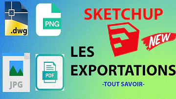 Comment convertir un fichier SketchUp en PDF ?