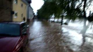 Unwetter in Gramschatz vom 03.07.2009 (Seestraße)