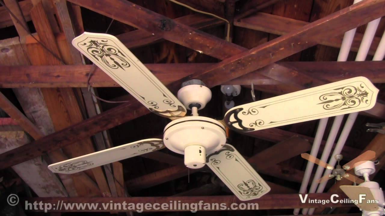 Gulf Coast Fans Showboat Ceiling Fan Early Mid 1980s Youtube