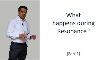 What happens during Resonance?
