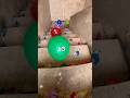 🎈💥Staircase challenge: pop the balloons on the stairs!#shorts #parkour #balloon