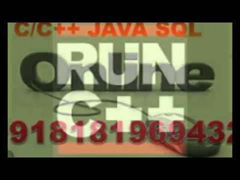 C language tutor in Gachibowli Ph 08181969432
